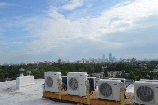Babcock st Brookline MA HVAC Commercial Project