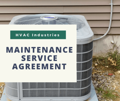 HVAC Maintenance Service Agreement