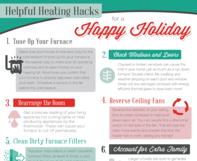 Helpful Heating Hacks for a Happy Holiday