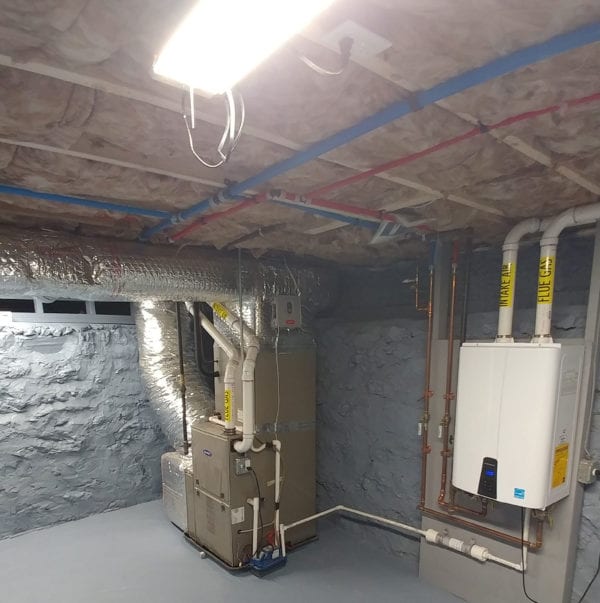 Babcock St, Brookline – Residential HVAC Project