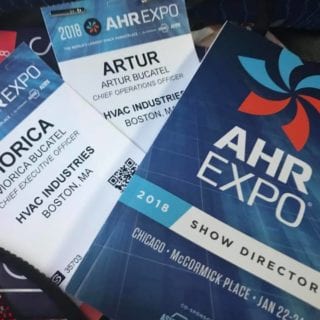 HVAC Industries team attended ASHRAE winter conference & AHR Expo 2018