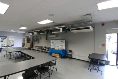 DCNE VRF Training Room HVAC Commercial Project
